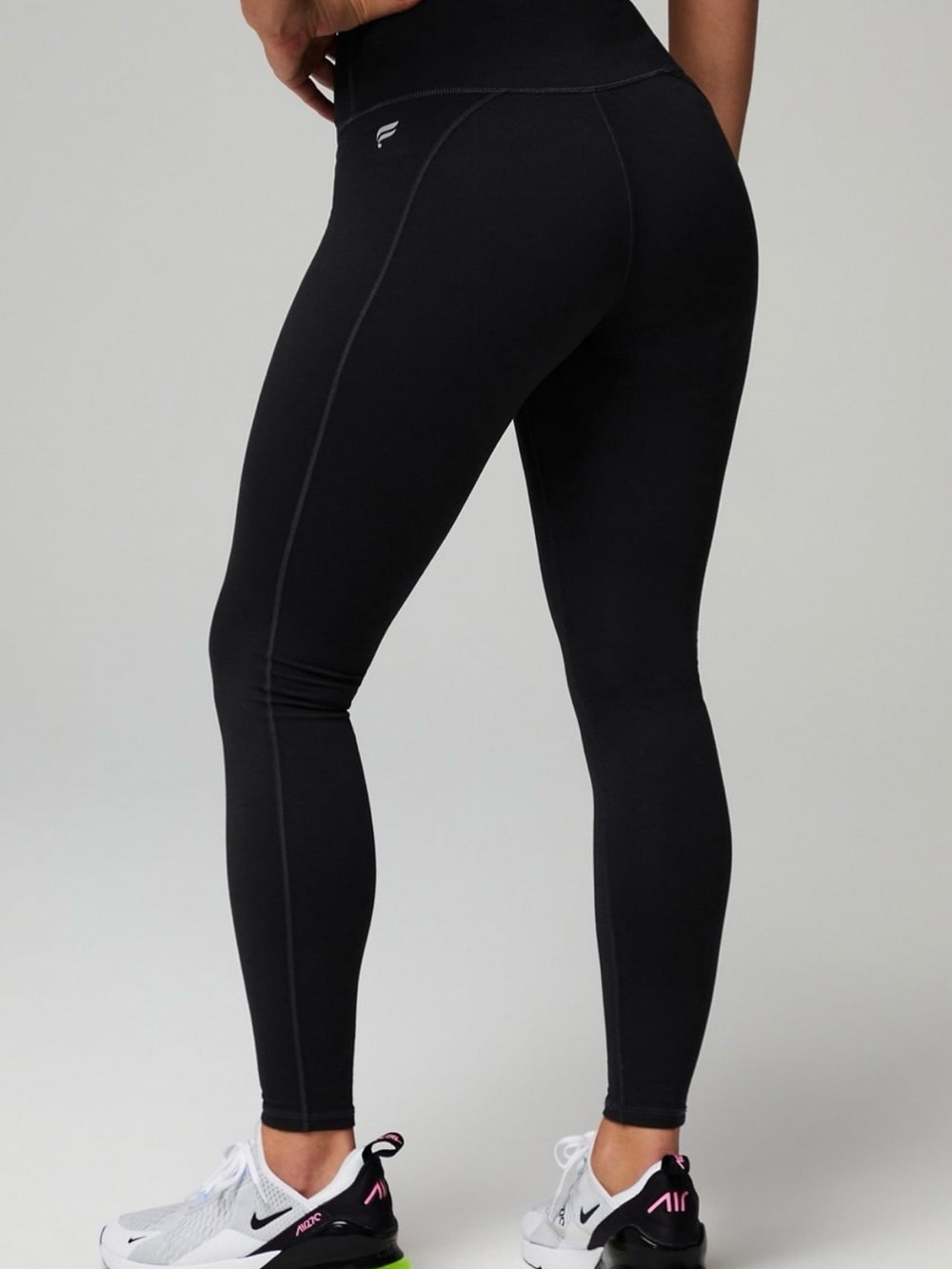 Fabletics PowerHold High-Waisted Black Leggings (Tall) - Picture 2 of 6